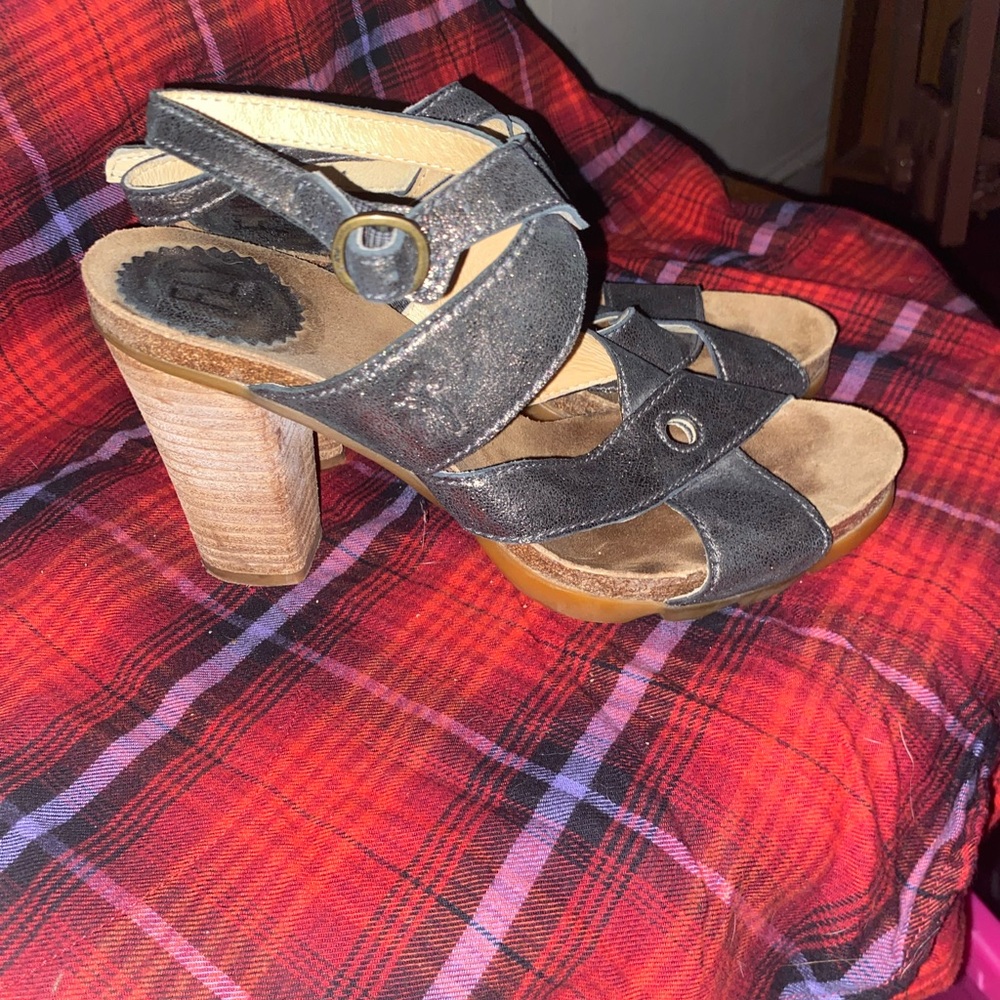 Fly London heels Stylish gray size 39 - Picture 4 of 6